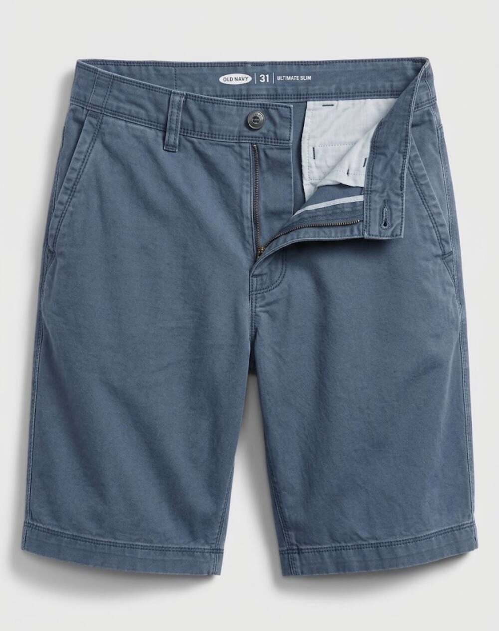 Old Navy Mens Ultimate Slim Chino Shorts Size 31 Blue